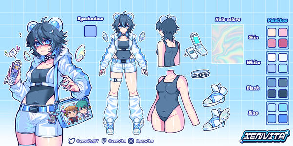 Ref sheet by XENVITA